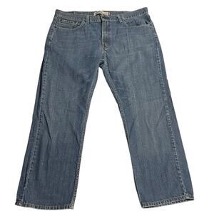 Levis 559 Mens Jeans Size 38 Relaxed Straight Leg Medium Wash Denim Blue Jeans